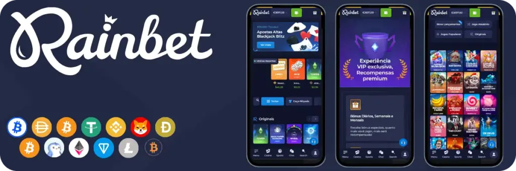 App Móvel Rainbet