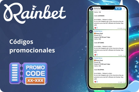 Dónde conseguir un código promocional en el casino Rainbet