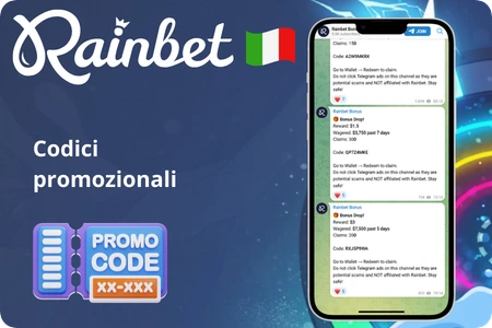 Dove trovare un codice promozionale sul casino Rainbet